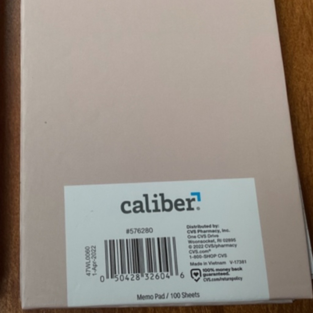 Caliber Memo Pads 100 sheets each (Notes) - Picture 4 of 5